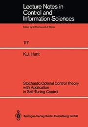 Tapa de Stochastic Optimal Control Theory with Application in Self-Tuning Control