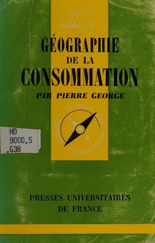 Tapa de Géographie de la consommation