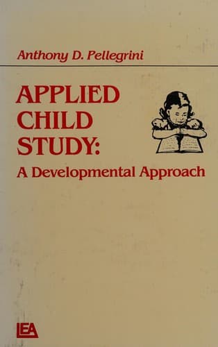 Tapa de Applied child study
