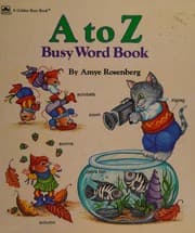 Tapa de A to Z busy word book