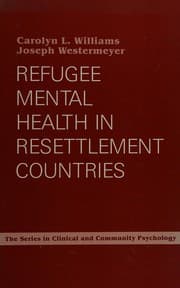 Tapa de Refugee mental health in resettlement countries
