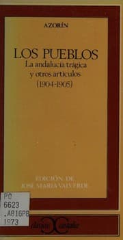 Tapa de Los pueblos, la Andalucía trágica y otros artículos, 1904-1905