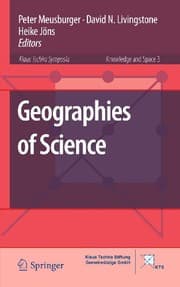 Tapa de Geographies of Science