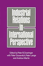 Tapa de Industrial Relations in International Perspective