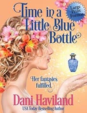 Tapa de Time in a Little Blue Bottle