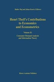 Tapa de Henri Theil’s Contributions to Economics and Econometrics : Volume II