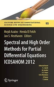 Tapa de Spectral and High Order Methods for Partial Differential Equations - ICOSAHOM 2012