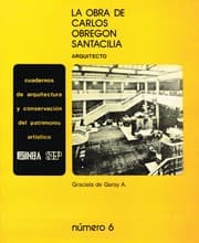 Tapa de La obra de Carlos Obregón Santacilia