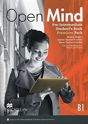 Tapa de OPEN MIND Pre-Int Sb Premium Pk