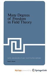 Tapa de Many Degrees of Freedom in Field Theory
