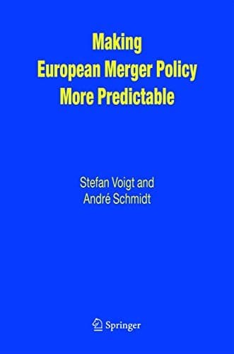 Tapa de Making European Merger Policy More Predictable