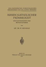 Tapa de Krisen Katholischer Frömmigkeit und Konversionen zum Protestantismus