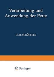 Tapa de Verarbeitung und Anwendung der Fette