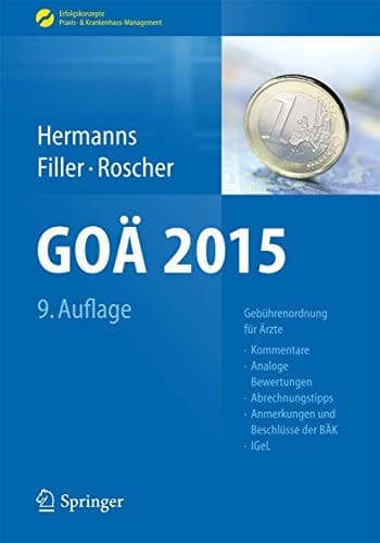 Tapa de GOÄ 2015