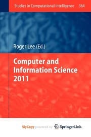 Tapa de Computer and Information Science 2011