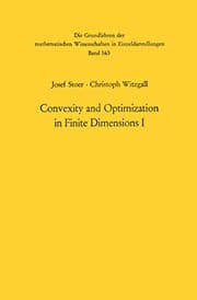 Tapa de Convexity and Optimization in Finite Dimensions I