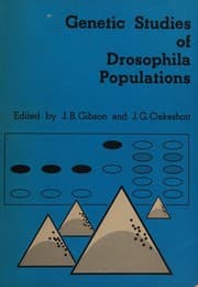 Tapa de Genetic studies of Drosophila populations