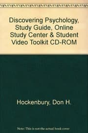Tapa de Discovering Psychology, Study Guide, Online Study Center & Student Video Toolkit Cd-Rom
