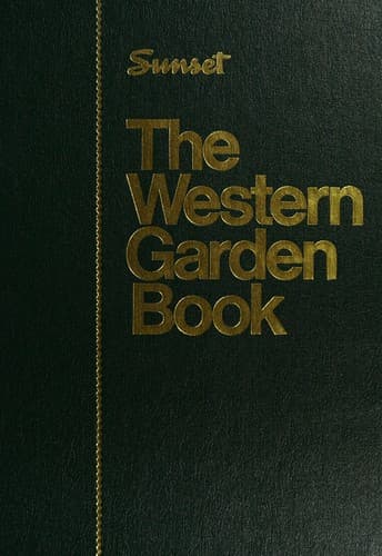 Tapa de Western Garden Book