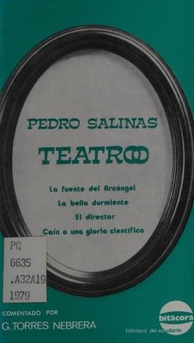 Tapa de Teatro