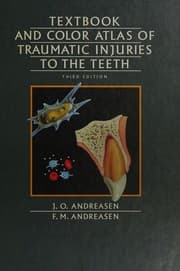 Tapa de Textbook and color atlas of traumatic injuries to the teeth