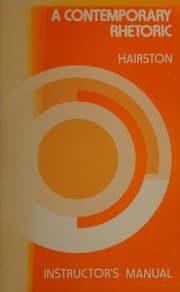Tapa de A contemporary rhetoric instructorsÌ manual