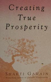 Tapa de Creating true prosperity