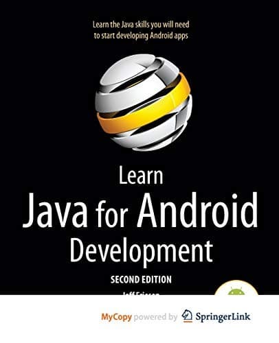 Tapa de Learn Java for Android Development
