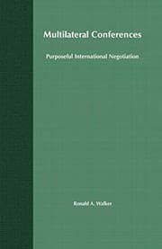 Tapa de Multilateral Conferences