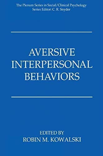 Tapa de Aversive Interpersonal Behaviors