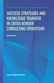 Tapa de Success strategies and knowledge transfer in cross-border consulting operations