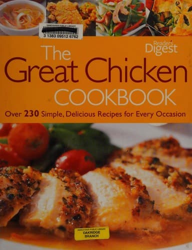 Tapa de The great chicken cookbook