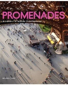 Tapa de Promenades 3rd Student Edition w/ Supersite & vText Code