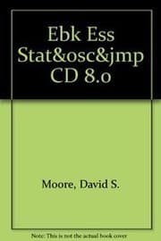 Tapa de eBook for Essentials of Statistics, Online Study Center & JMP CD Version 8.0