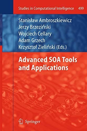 Tapa de Advanced SOA Tools and Applications