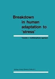 Tapa de Breakdown in Human Adaptation to ‘Stress’
