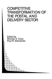 Tapa de Competitive Transformation of the Postal and Delivery Sector