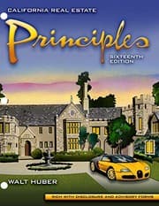 Tapa de California Real Estate Principles 16th LOOSE LEAF