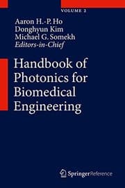 Tapa de Handbook of Photonics for Biomedical Engineering