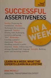 Tapa de Successful assertiveness in a week