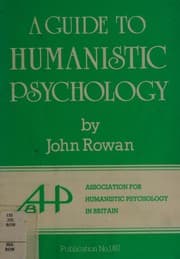 Tapa de A guide to humanistic psychology
