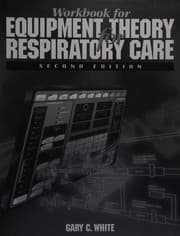 Tapa de Workbook for equipment theory for respiratory care