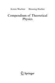 Tapa de Compendium of Theoretical Physics