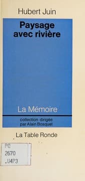 Tapa de Paysage avec rivière