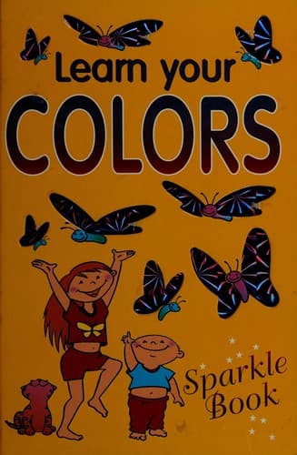Tapa de Learn Your COLORS Sparkle Book