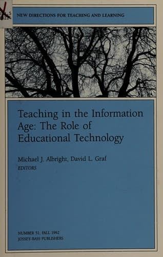 Tapa de Teaching in the information age