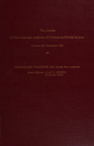 Tapa de Technology transfer