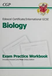 Tapa de Edexcel certificate/International GCSE biology