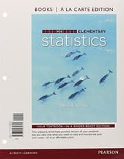 Tapa de Elementary Statistics, Books a la carte Plus NEW MyLab Statistics with Pearson eText -- Access Card Package