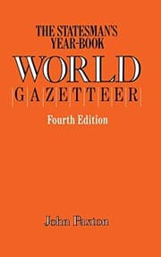 Tapa de The Statesman’s Year-Book World Gazetteer
